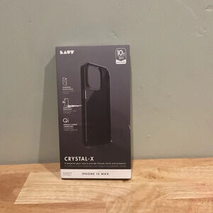 LAUT Crystal-X IPhone MAX 14 phone case. Tempered glass. Drop tested. NEW in box